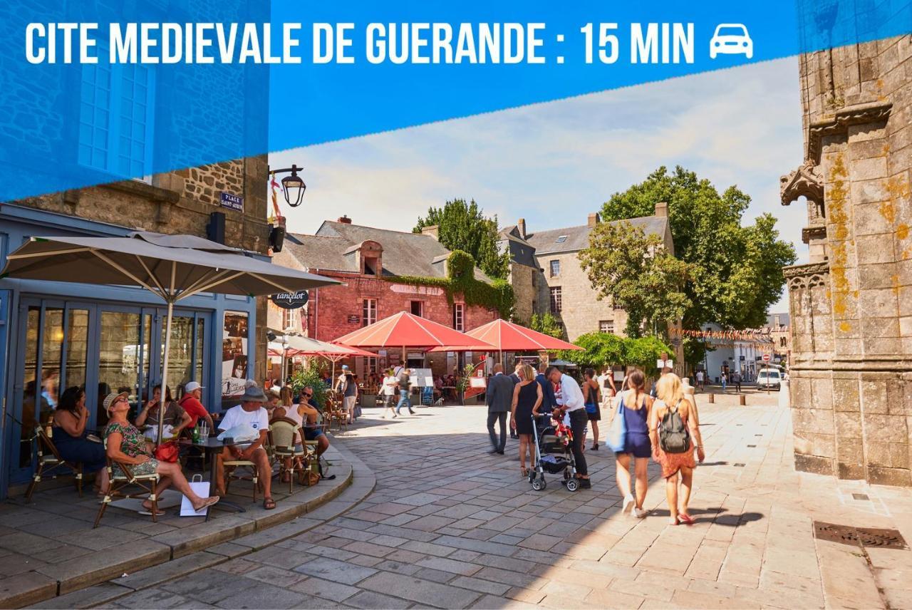 Appartement La Baule Pornichet Terrasse - Cuisine - Calme - Wifi - Parking Gratuit Eksteriør billede