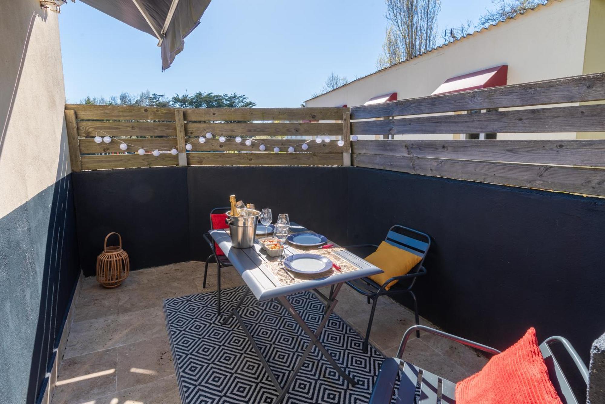 Appartement La Baule Pornichet Terrasse - Cuisine - Calme - Wifi - Parking Gratuit Eksteriør billede