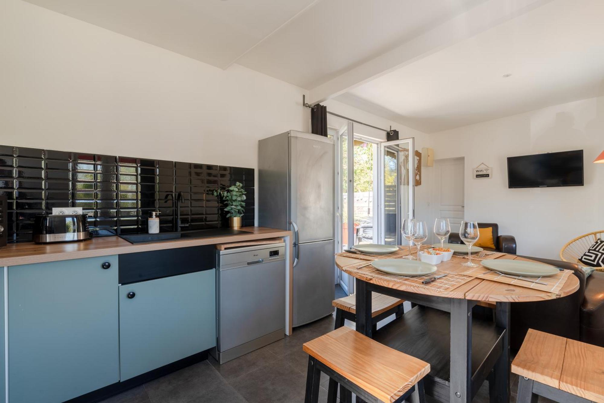 Appartement La Baule Pornichet Terrasse - Cuisine - Calme - Wifi - Parking Gratuit Eksteriør billede