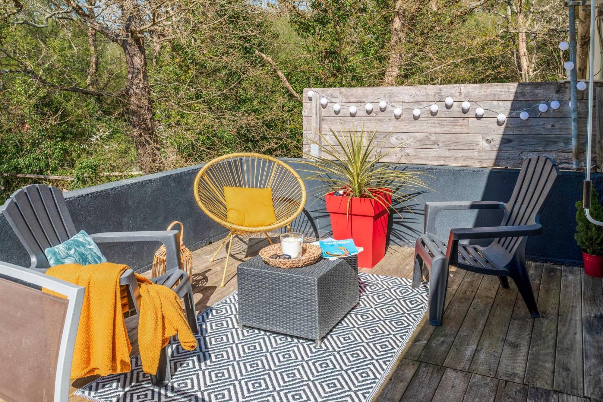 Appartement La Baule Pornichet Terrasse - Cuisine - Calme - Wifi - Parking Gratuit Eksteriør billede