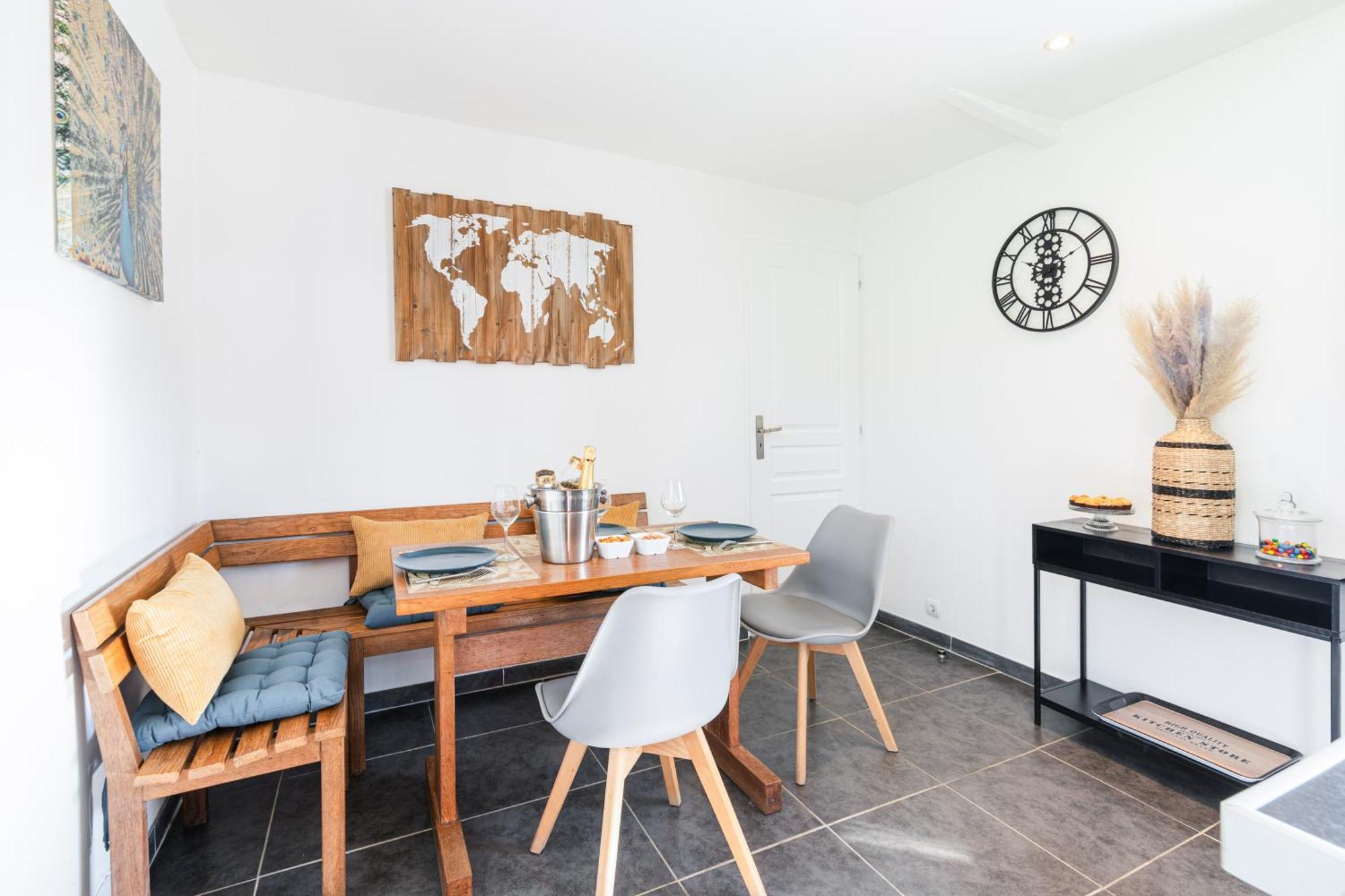 Appartement La Baule Pornichet Terrasse - Cuisine - Calme - Wifi - Parking Gratuit Eksteriør billede